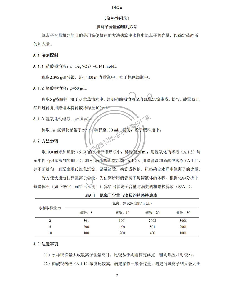 《水質(zhì) 化學需氧量的測定 重鉻酸鹽法》HJ 828-2017